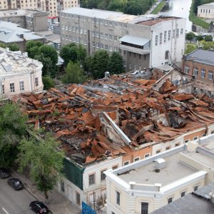 Пошкоджено Губернаторський палац
